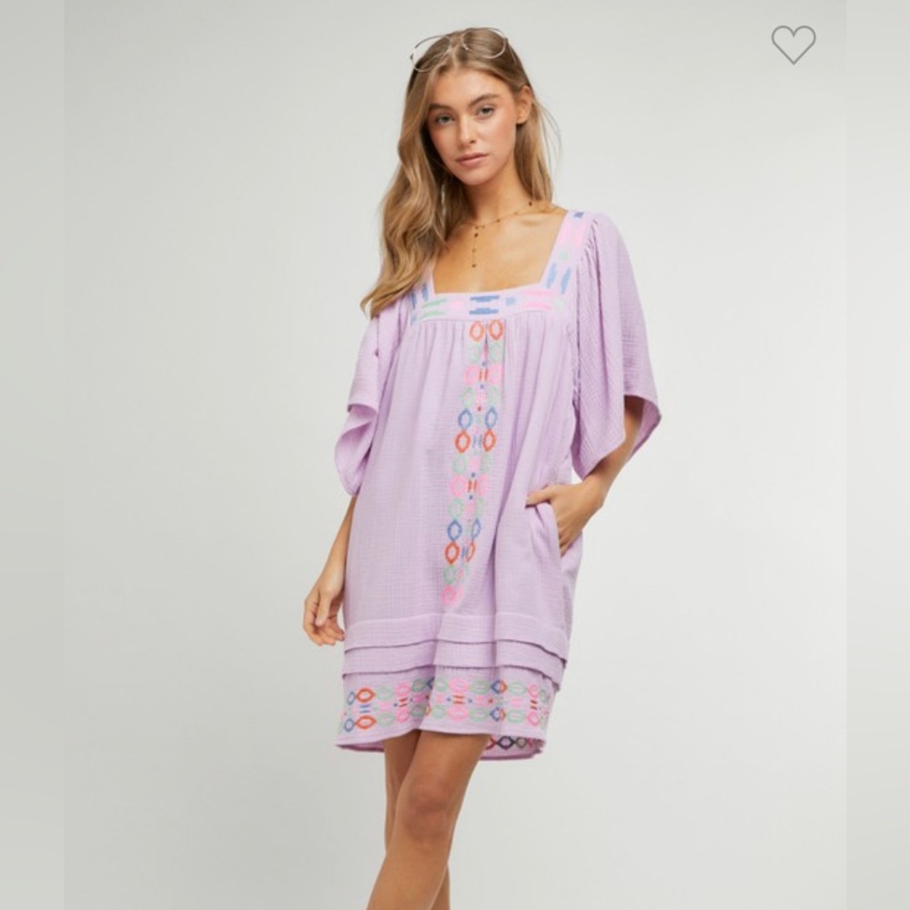 New Davi & Dani lavender dress